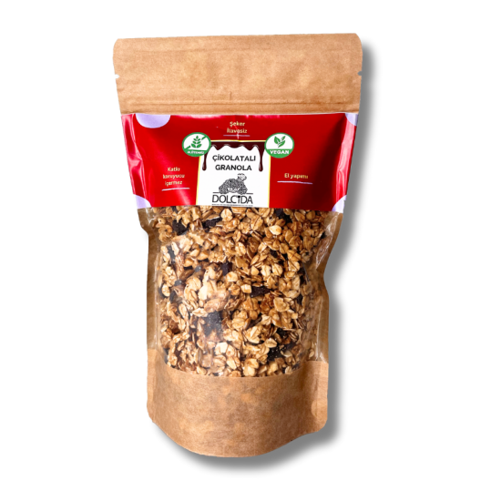 Çİkolatalı Granola (Şekersiz-Glütensiz-Vegan)