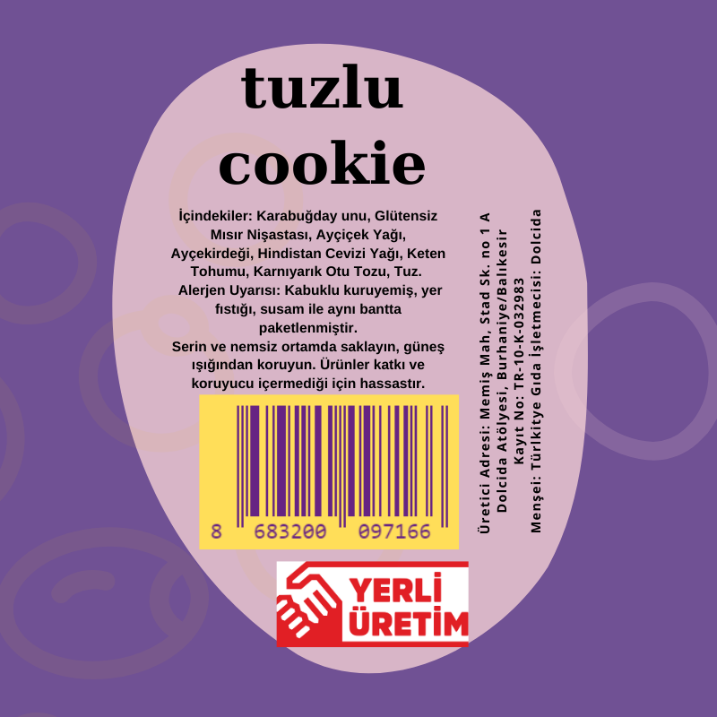 Tuzlu Cookie (Vegan-Glütensiz)